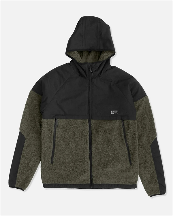 Salty Crew Shield Sherpa - Dusty Olive